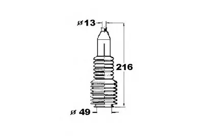 Пыльник, рулевое управление OCAP купить