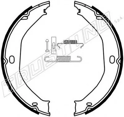 Комплект тормозных колодок, стояночная тормозная система TRUSTING купить