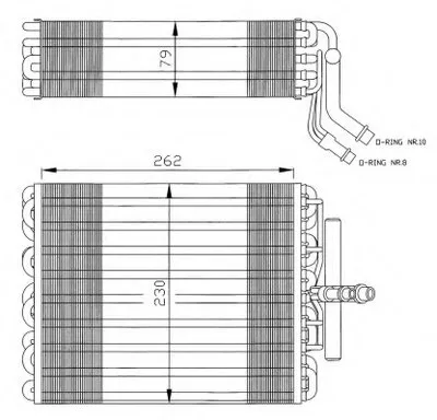Испаритель, кондиционер NRF купить