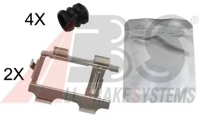 Комплектующие, колодки дискового тормоза A.B.S. купить