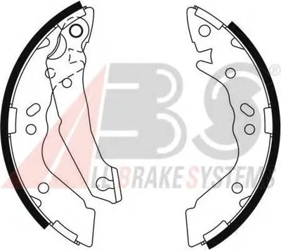 Комплект тормозных колодок A.B.S. купить