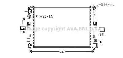 Радиатор, охлаждение двигателя