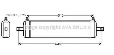 масляный радиатор, двигательное масло AVA QUALITY COOLING купить