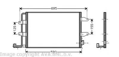 Конденсатор, кондиционер AVA QUALITY COOLING купить
