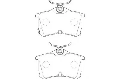 Комплект тормозных колодок, дисковый тормоз DURON купить