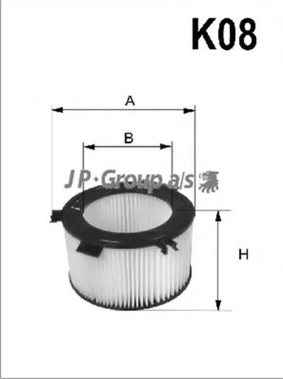 Фильтр, воздух во внутренном пространстве QH JP GROUP купить