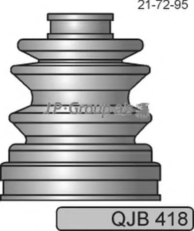 Комплект пылника, приводной вал QH JP GROUP купить