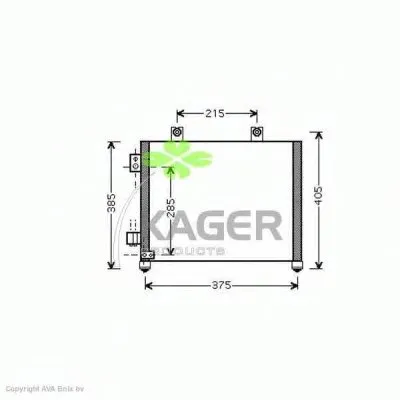 Конденсатор, кондиционер KAGER купить