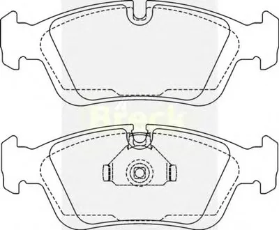 Комплект тормозных колодок, дисковый тормоз BRECK купить