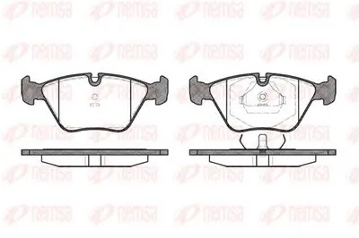 Комплект тормозных колодок, дисковый тормоз KAWE купить