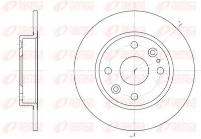 Тормозной диск KAWE купить