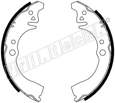 Комплект тормозных колодок fri.tech. купить