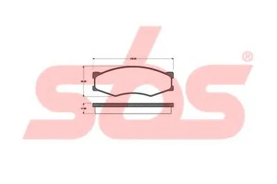 Комплект тормозных колодок, дисковый тормоз sbs купить
