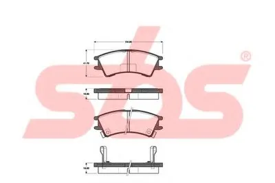 Комплект тормозных колодок, дисковый тормоз sbs купить