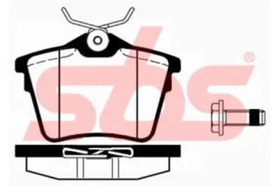 Комплект тормозных колодок, дисковый тормоз sbs купить