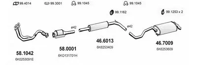 Система выпуска ОГ ASSO купить