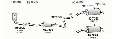 Система выпуска ОГ ASSO купить
