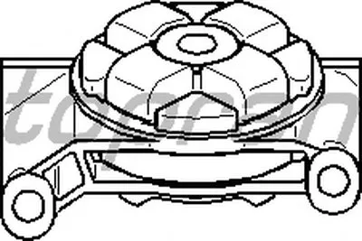 Подвеска, ступенчатая коробка передач TOPRAN купить