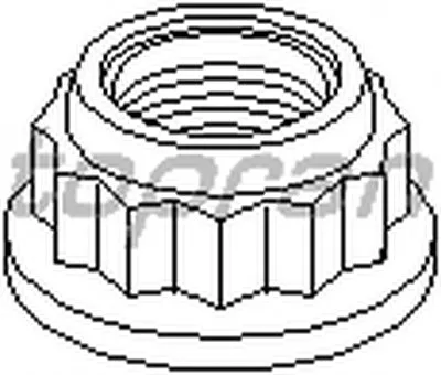 Конец вала, приводной вал TOPRAN купить