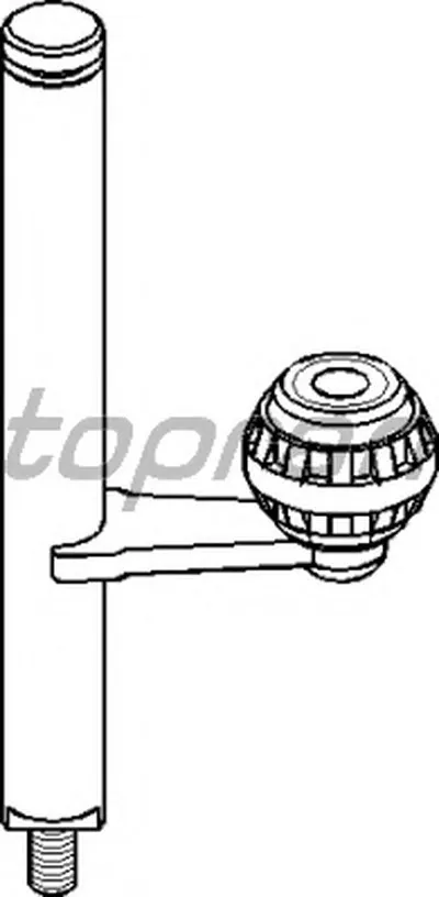 Направляющий вал, переключение TOPRAN купить