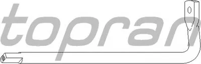 Натяжная планка, поликлиновой ремень TOPRAN купить