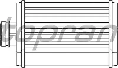 Теплообменник, отопление салона TOPRAN купить