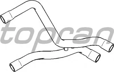 Шланг радиатора TOPRAN купить
