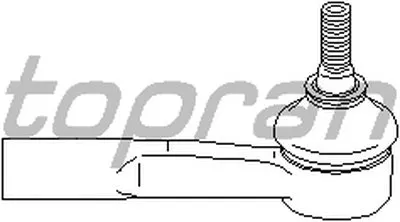 Наконечник поперечной рулевой тяги TOPRAN купить