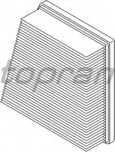 Воздушный фильтр TOPRAN купить