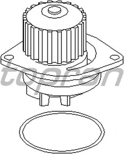 Водяной насос TOPRAN купить