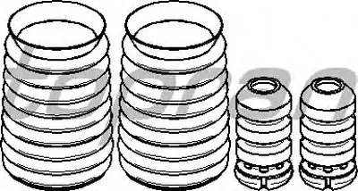 Пылезащитный комплект, амортизатор TOPRAN купить