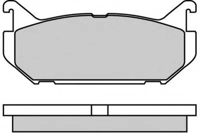 Комплект тормозных колодок, дисковый тормоз E.T.F. купить