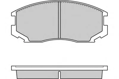 Комплект тормозных колодок, дисковый тормоз E.T.F. купить