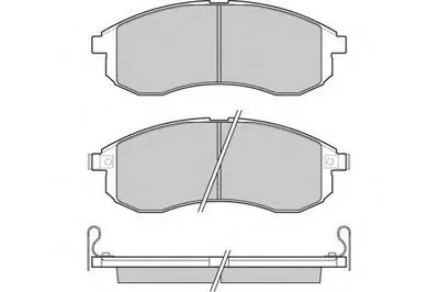 Комплект тормозных колодок, дисковый тормоз E.T.F. купить