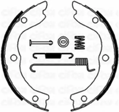Комплект тормозных колодок, стояночная тормозная система CIFAM купить