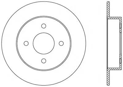 Тормозной диск ADAPTIVE OPEN PARTS купить