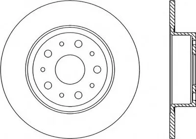 Тормозной диск RADIANCE OPEN PARTS купить