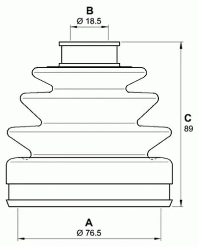 Комплект пылника, приводной вал SPIN OPEN PARTS купить