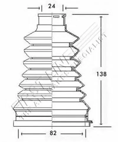 Пыльник, приводной вал FIRST LINE купить