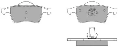 Комплект тормозных колодок, дисковый тормоз FREMAX купить