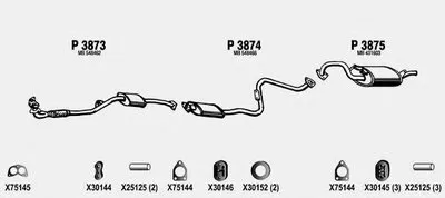 Система выпуска ОГ FENNO купить