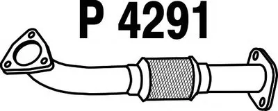 Труба выхлопного газа FENNO купить