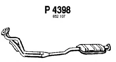 Предглушитель выхлопных газов FENNO купить