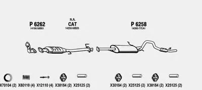Система выпуска ОГ FENNO купить
