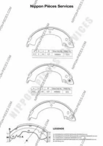 Комплект тормозных колодок NPS купить