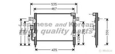 Конденсатор, кондиционер ASHUKI купить