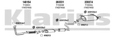 Система выпуска ОГ KLARIUS купить