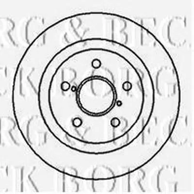Тормозной диск BORG & BECK купить