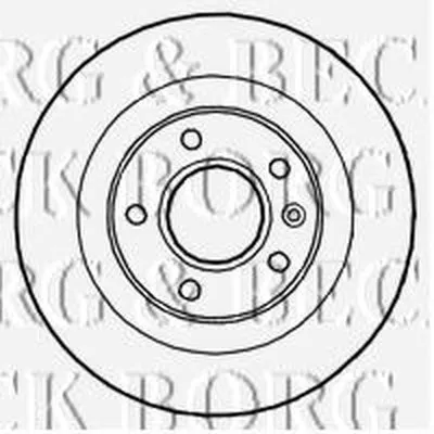 Тормозной диск BORG & BECK купить