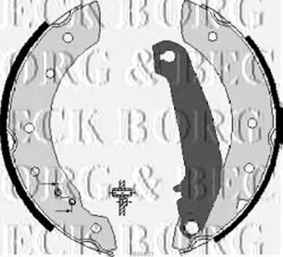 Комплект тормозных колодок BORG & BECK купить